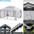 10' X 13' Gazebo Canopy, Outdoor Shelter With Curtains And Netting, Aluminum Frame For Garden Lawn Backyard Deck. Double Roof Airflow. Rust-. Gray. Versatile Use. 12.8' L 9.6' W 8.9' H Gazebo, Gray -