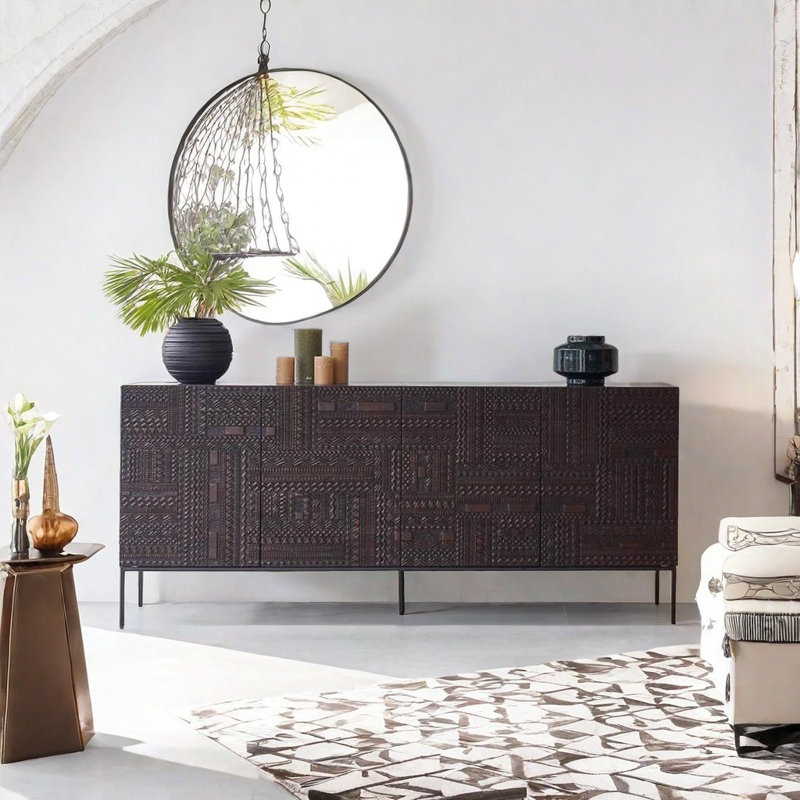 Buffet de style industriel nordique