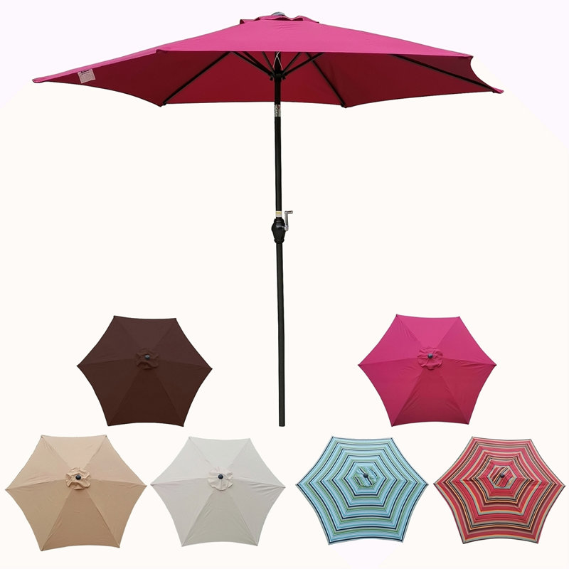PARAPLUIE 9 PIEDS Bourgogne, Rouge