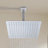 1-Spray Patterns With 2.5 GPM 11.8 In. Ceiling Mount Fixed Shower Head With Shower Arm-111875544