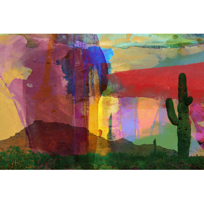 «Mesa Abstract» par Sisa Jasper, reproduction sur toile tendue