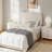 Upholstered Linen Headboard with Adjustable Height-1015513034-1015513044