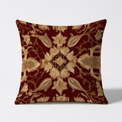 Stately Emblem Indoor And Outdoor Throw Pillow