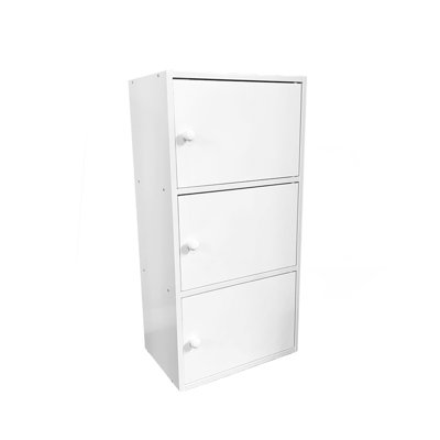 Versatile Wooden Storage Cabinet For Bedroom, Living Room, And Office Organization