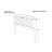 Bharmal Solid Wood Arched Slat Headboard-2128820176-2128820181