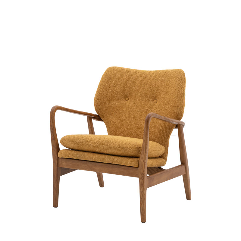 Clarisabel Upholstered Armchair, Beige 