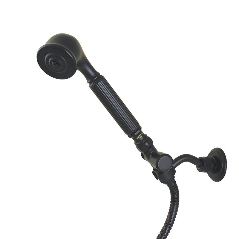 Kingston Brass Restoration Hand Shower Kit, Matte Black