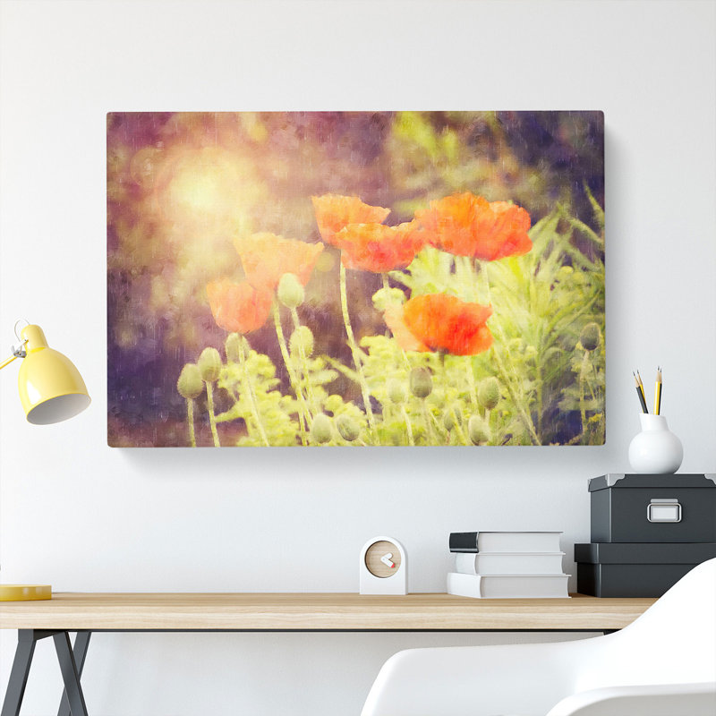 Field Of Poppies Vol.6 - Wrapped Canvas, 40cm H x 60cm W x 3cm D