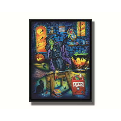 «Halloween à moitié chargé» par Robert Andrea