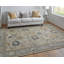Corbitt Wool Oriental Area Rug in Blue-1091818683
