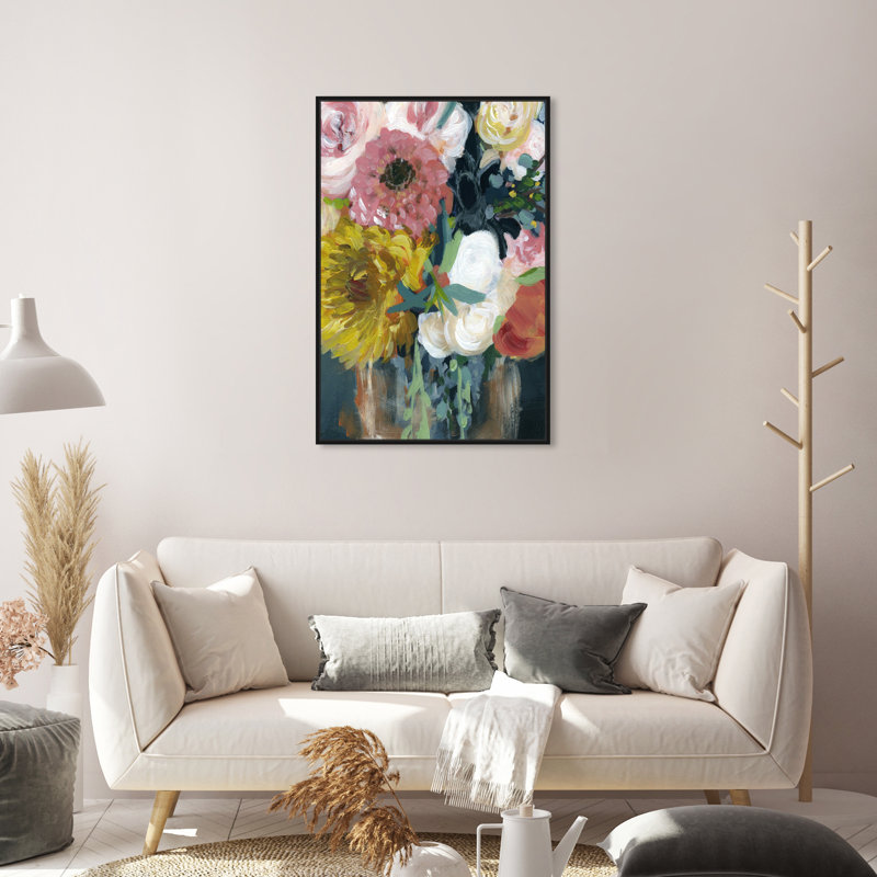 Floral et botanique, printemps, aimer les grandes fleurs - Reproduction d'art sur toile, H 30 po x l 20 po x P 1,5 po