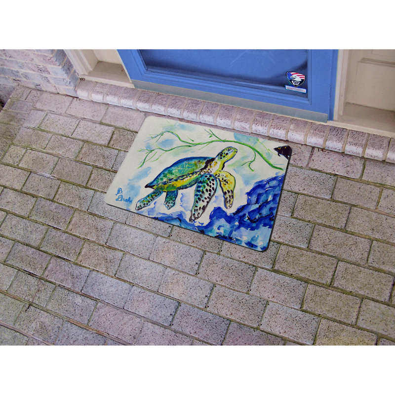 Henault Non-Slip Indoor Doormat, Rectangle 1.5' x 2.1'