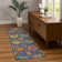 Machine Washable Indoor/Outdoor Mattera ACN2288 Damask Rug
