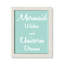 «Mermaid Wishes and Unicorn Dreams», impression sur papier-47848420-47848430