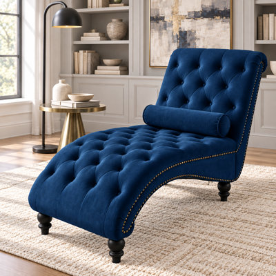 Velvet Chaise Lounge