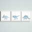 Follow the Trail Triptych, ensemble de 3 reproductions encadrées-296397211
