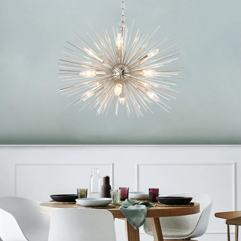Lustre sphérique Spoutnik 12 lumières Idrees