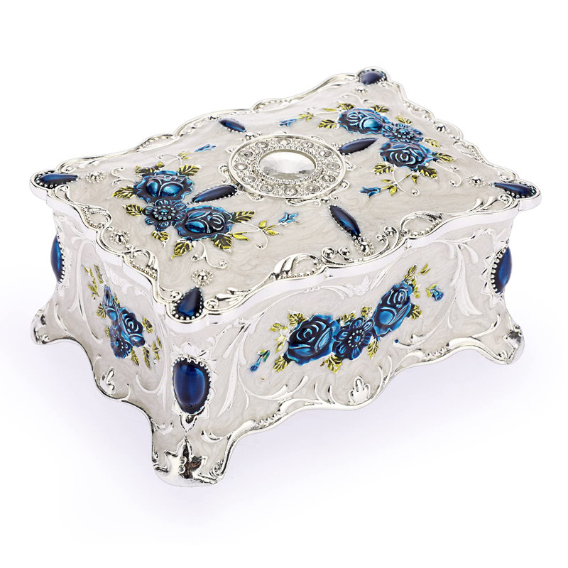 Hammondville Metal Jewellery Box +
