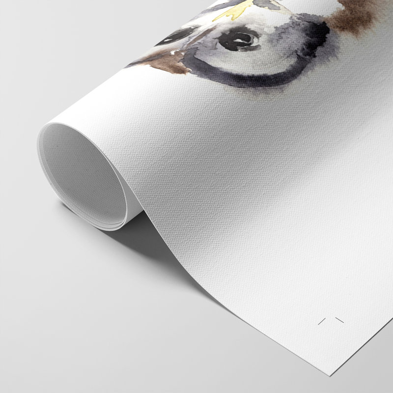 Barred Owl Impressions II - Impression sur toile seulement - NON-CADRE, H 18 po x l 12 po