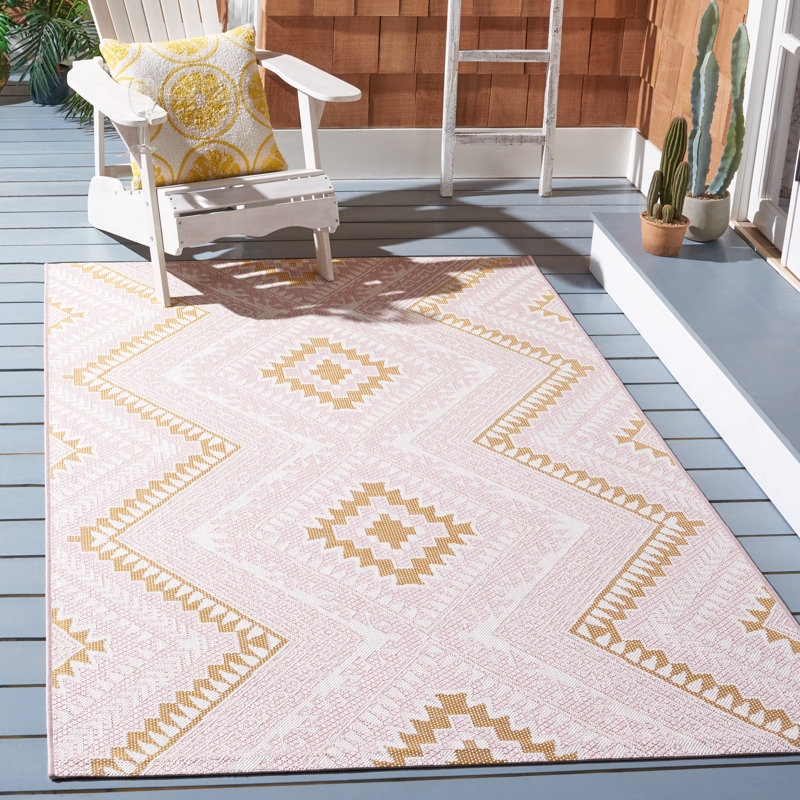 Tapis d'intérieur / extérieur Weibel Performance Southwestern, Rectangle 9 pi x 12 pi