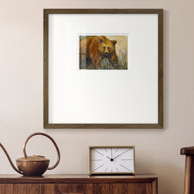 Heenan Majestic, reproduction d'art encadrée, H 17 po x l 17 po x P 1,25 po