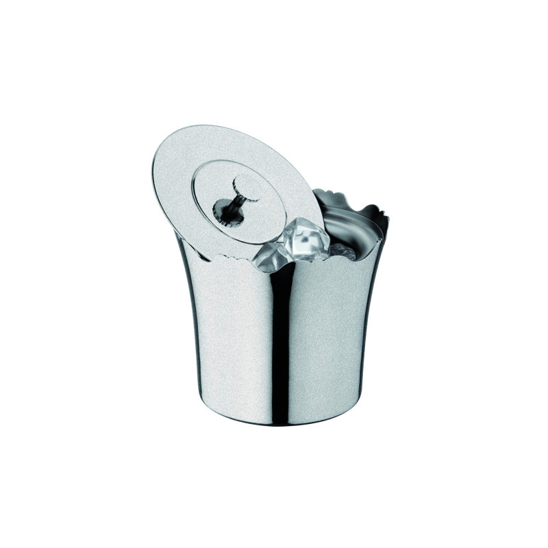 Dolce Vita Pewter Stainless Steel Ice Bucket
