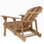 Chaise de patio d'extérieur en bois d'acacia-1420700491
