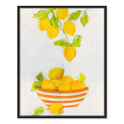 Darcy "Lemonlicious" Painting by Sally Swatland