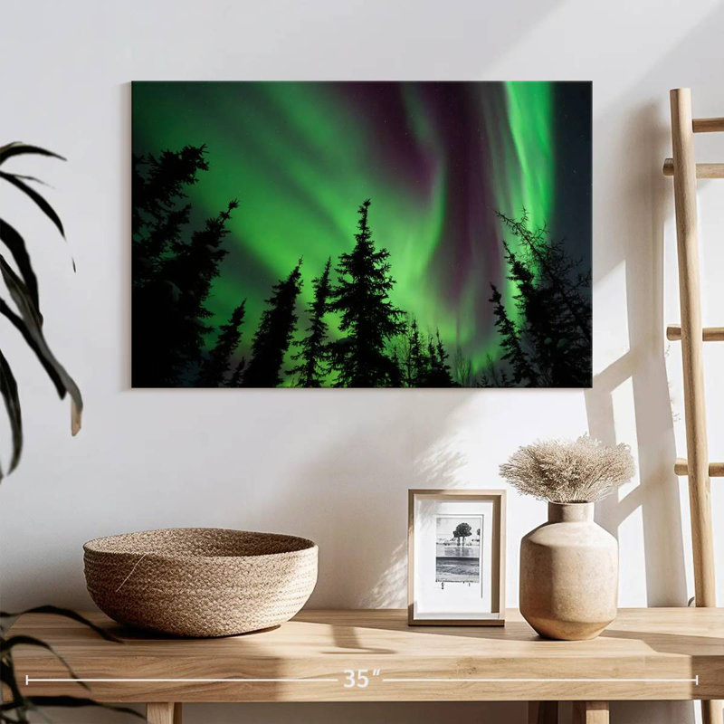 Alvord Fairbanks Aurora Borealis, H 16 po x l 24 po