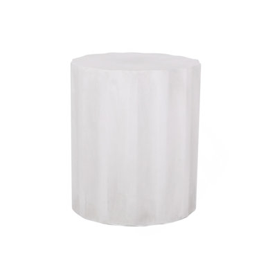 Outdoor Lightweight Concrete Side Table