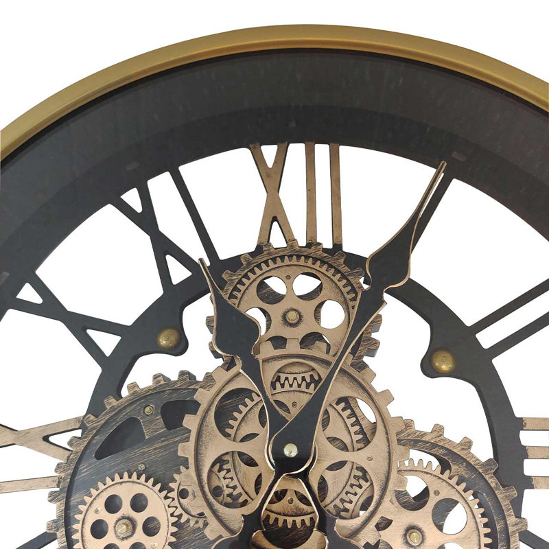 Pasadena Metal Wall Clock