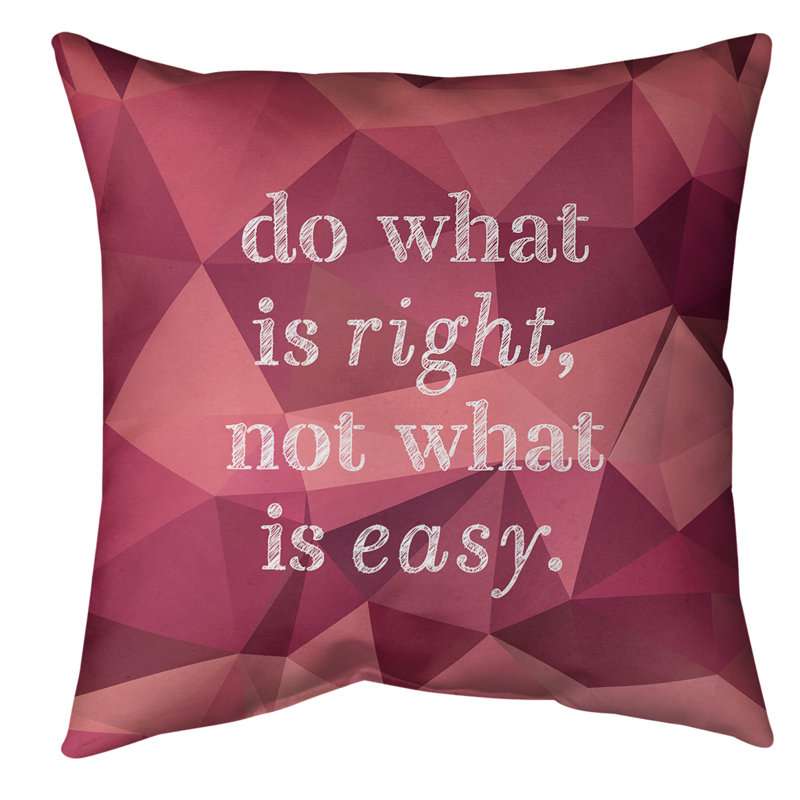 Coussin de sol, 40 po x 40 po, Rose / Pêche