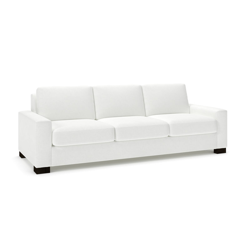 Jonie 100'' Sofa, John Flour Performance Linen Blend