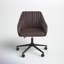 Chaise de bureau pivotante rembourrée Gulliver-1262682456