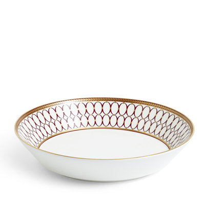 Wedgwood Renaissance Red Pasta Bowl 9.4in