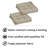 Bergholt Patio Seat Cushion, 19in. W-975547450
