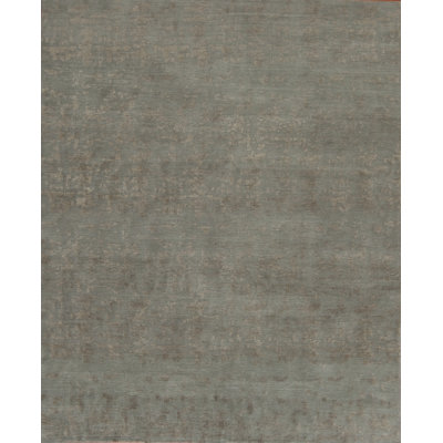 Modern Tibet Handmade Silk and Wool Abstract Area Rug