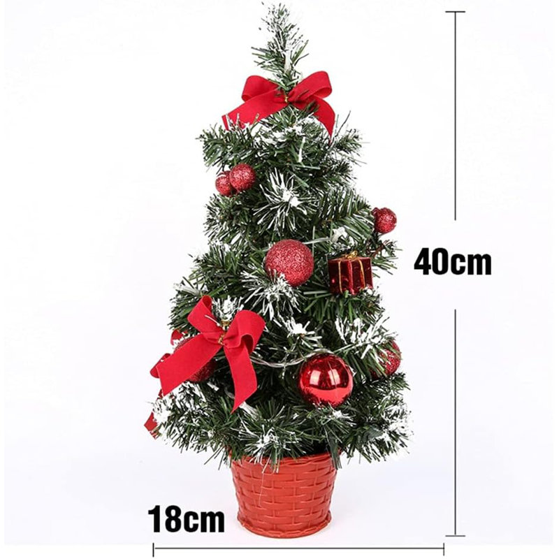 1.31' H Lighted Artificial Christmas Tree