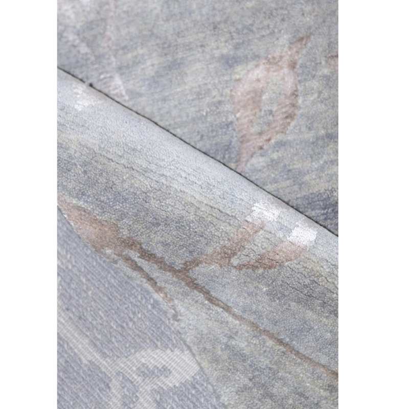 Hand Knotted Floral Area Rug