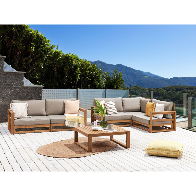 TIMOR Rectangular Outdoor Coffee Table - 90 cm W 75 cm D