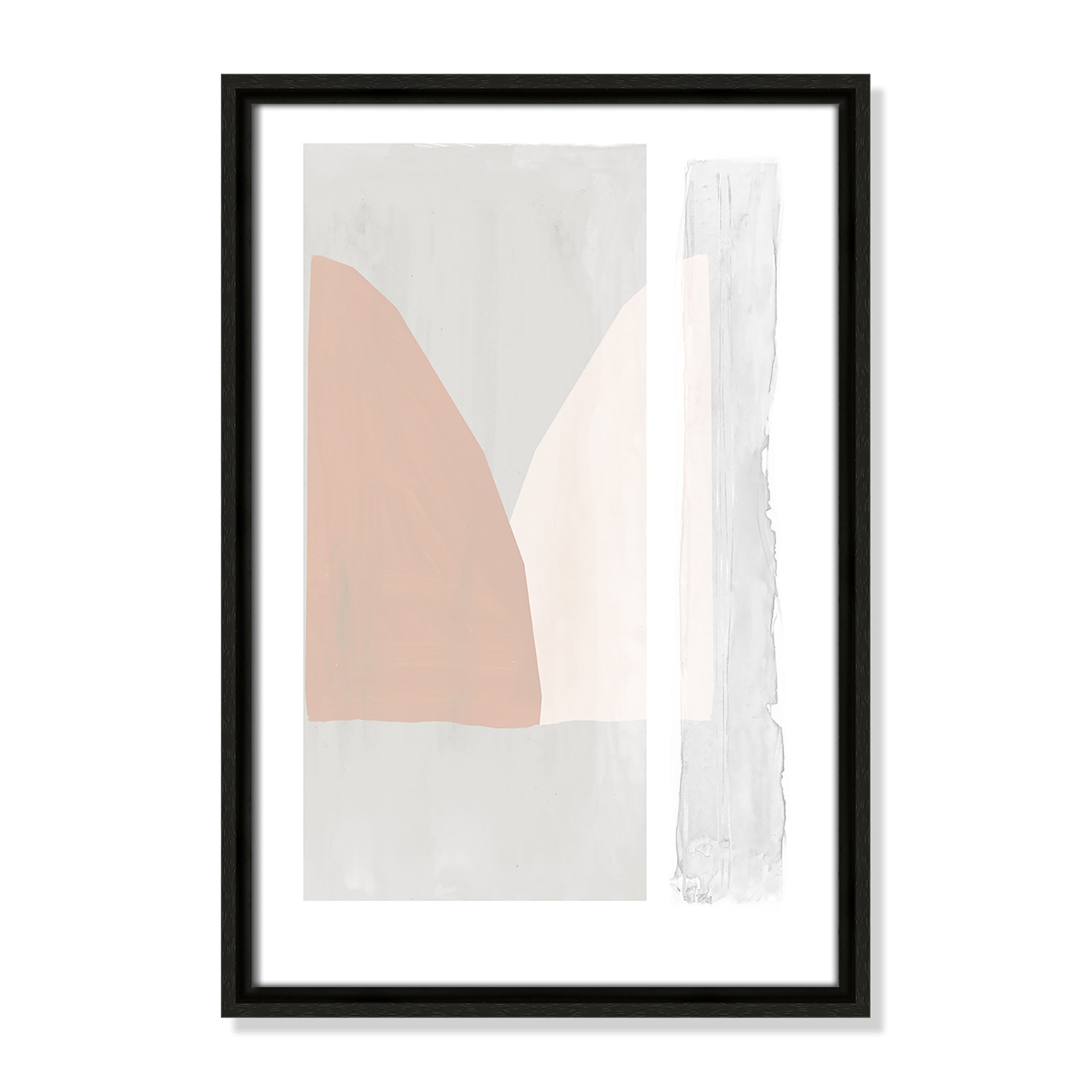 Lora "Soft And Light" Print by Tom Reeves, 19.5" H x 13.5" W x 2" D, Espresso Framed Canvas