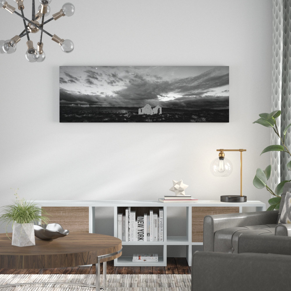 The Statio by Andrew Brown Photographic Print on Canvas in Black