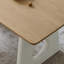 Table de salle à manger en chêne crème 2025 | Moderne compact-1616881745