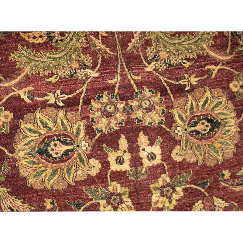 Wool Floral Area Rug