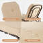 Chaise longue d'extérieur réglable 2 pièces-1479588411