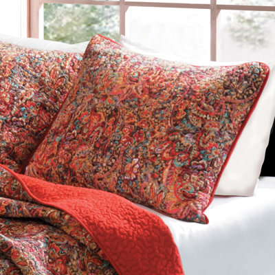 Greenland Home Fasions Persian Multi Standard Sham, 20x26