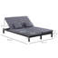Gennett Reclining Double Chaise with Cushions-1984895829