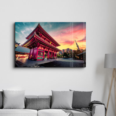 Peinture décorative en verre trempé