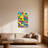 Abstract Colorful Geometric Shapes And Patterns