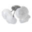 Ume Frosted Glass 4-Light Semi Flush Mount-66074673
